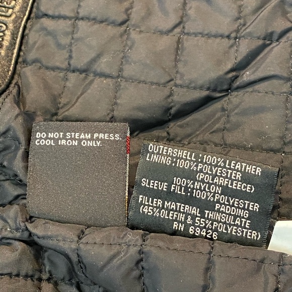 Wilsons Leather Thinsulate Ultra Insulation Jacket - size Medium - Picture 12 of 12